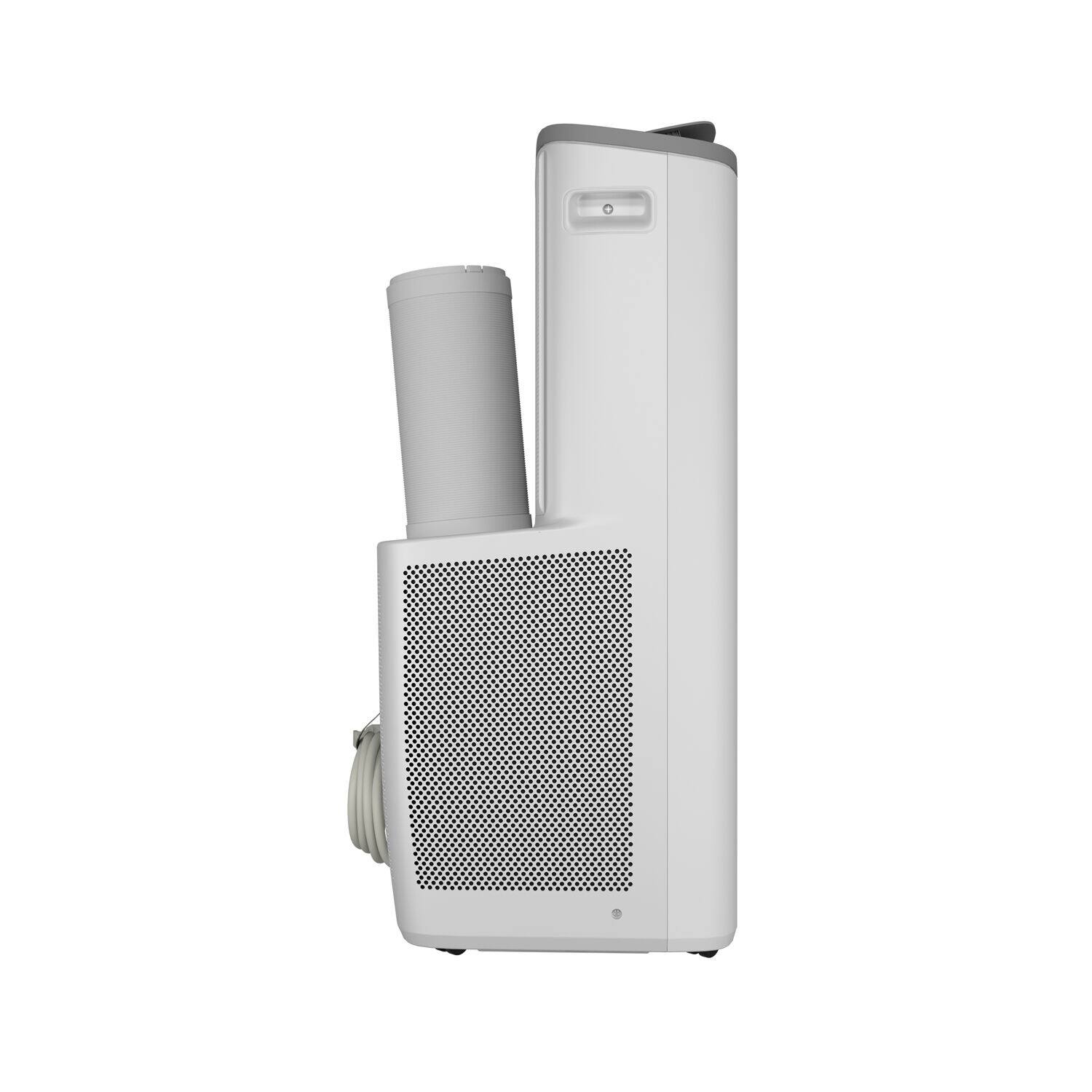 Alt View 4. Friedrich - 12000 BTU (7500 DOE) Dual Pump Portable A/C Cool Only Wifi Enabled - White - White.