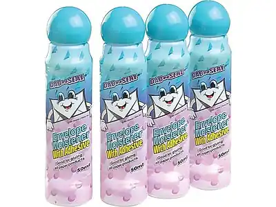 DAB-SEAL
Envelope Moistener With Adhesive
50ml
DAB-SEAL
Envelope Moistener With Adhesive
50ml
DAB-SEAL
Envelope Moistener With Adhesive
50ml
DAB-SEAL
Envelope Moistener With Adhesive
50ml