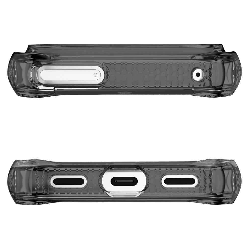 Alt View 2. Itskins - HYBRID R // CLEAR MagSafe Case for Google Pixel 10 Pro XL - Black.