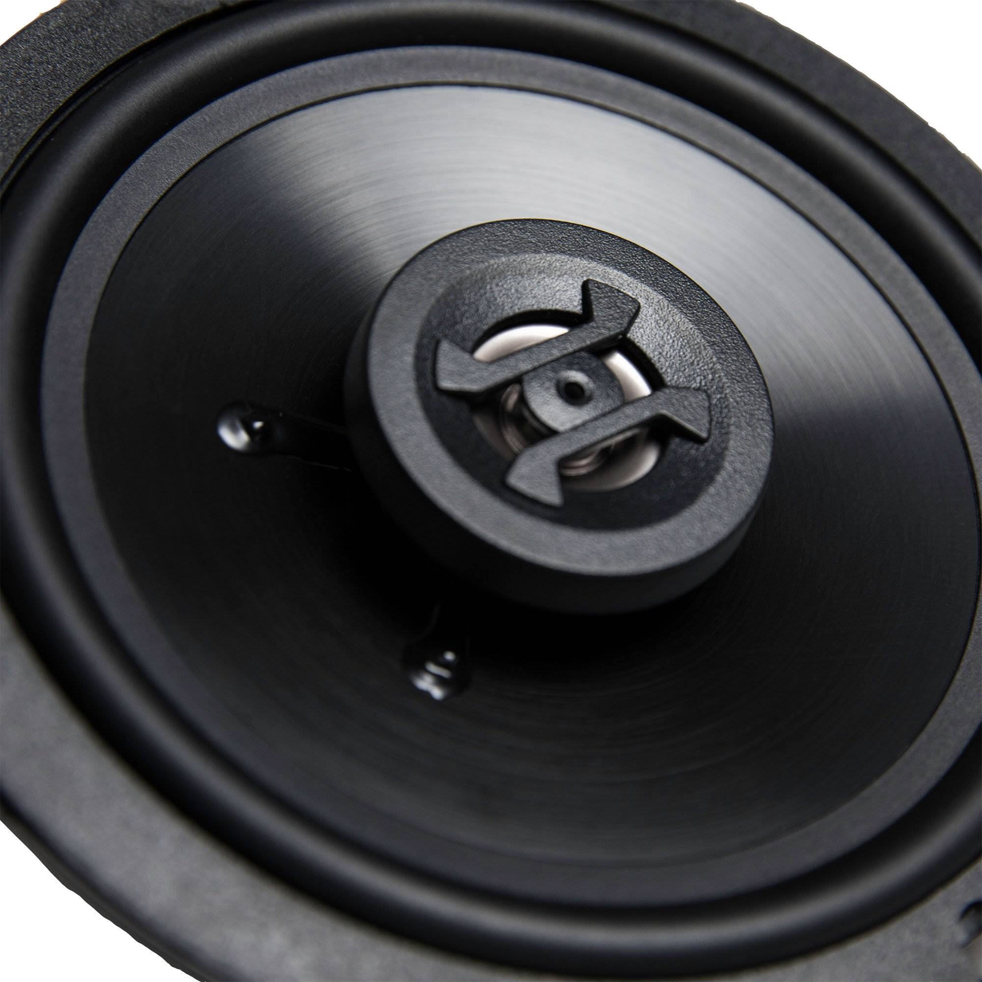 Alt View 5. Hifonics - Hifonics Zeus ZS65CXS 6.5 Inch 3 Way 300W Shallow Coaxial Speakers, 2 Pack - Black.