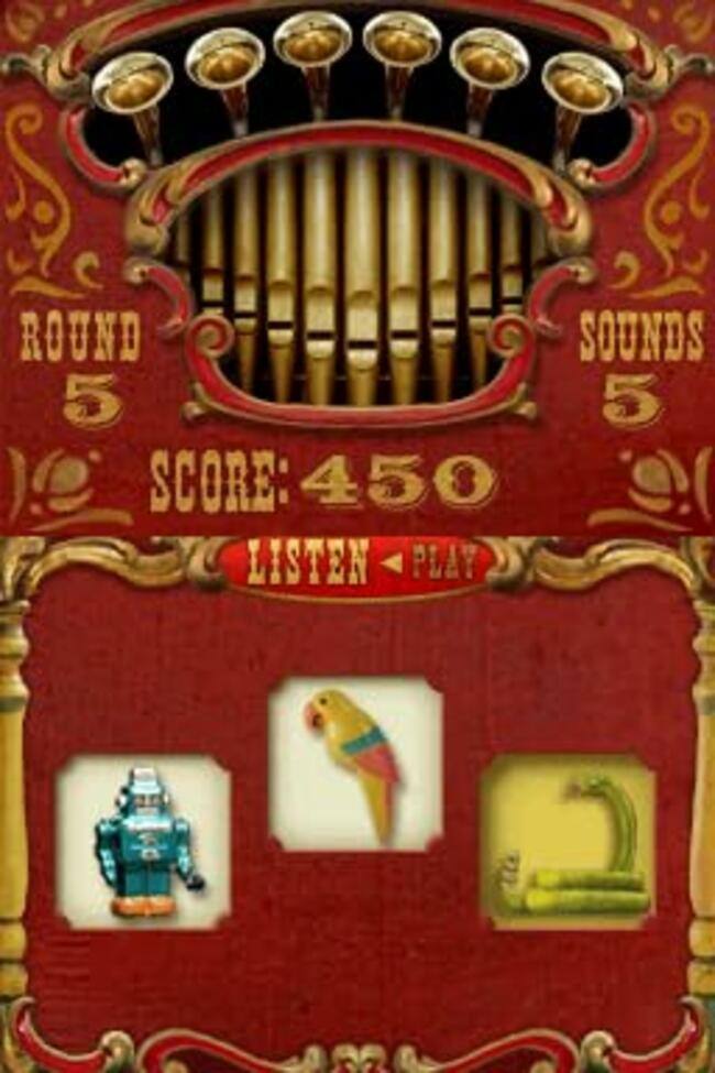 ROUND 5  
SOUNDS 5  
SCORE: 450  
LISTEN PLAY