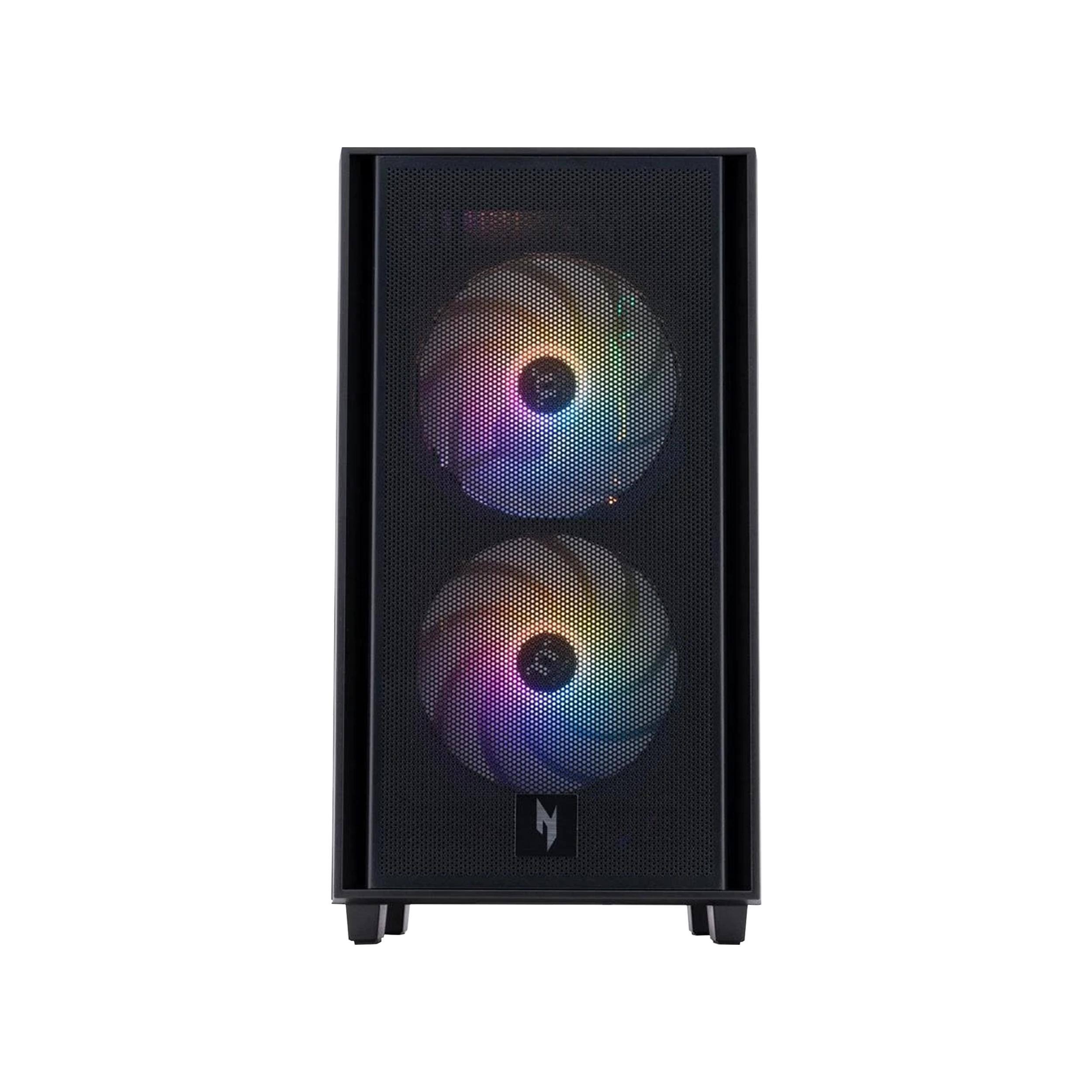 Alt View 2. Acer - Acer Nitro 60 Gaming Desktop, Intel Core i5-14400F,64GB RAM,2TB SSD,NVIDIA GeForce RTX 5060,Win 11 Home,Black - Black.