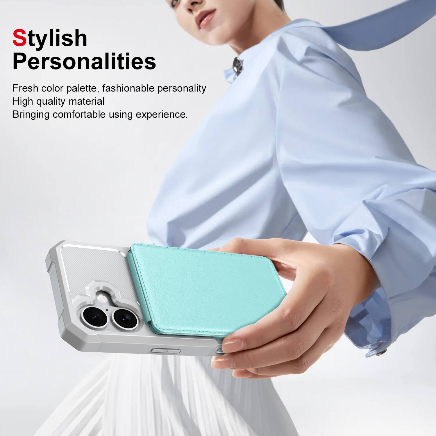 Stylish Personalities

Fresh color palette, fashionable personality  
High quality material  
Bringing comfortable using experience.