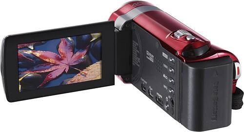 Customer Reviews: JVC 8GB HD Flash Memory Camcorder Red GZHM450RUS ...