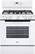 Front. LG - 30" Self-Cleaning Freestanding Gas Range - Smooth White.