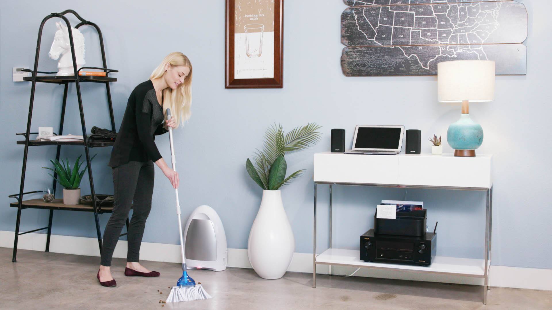 Alt View 12. EyeVac - EyeVac Home Touchless Vacuum - Silver.