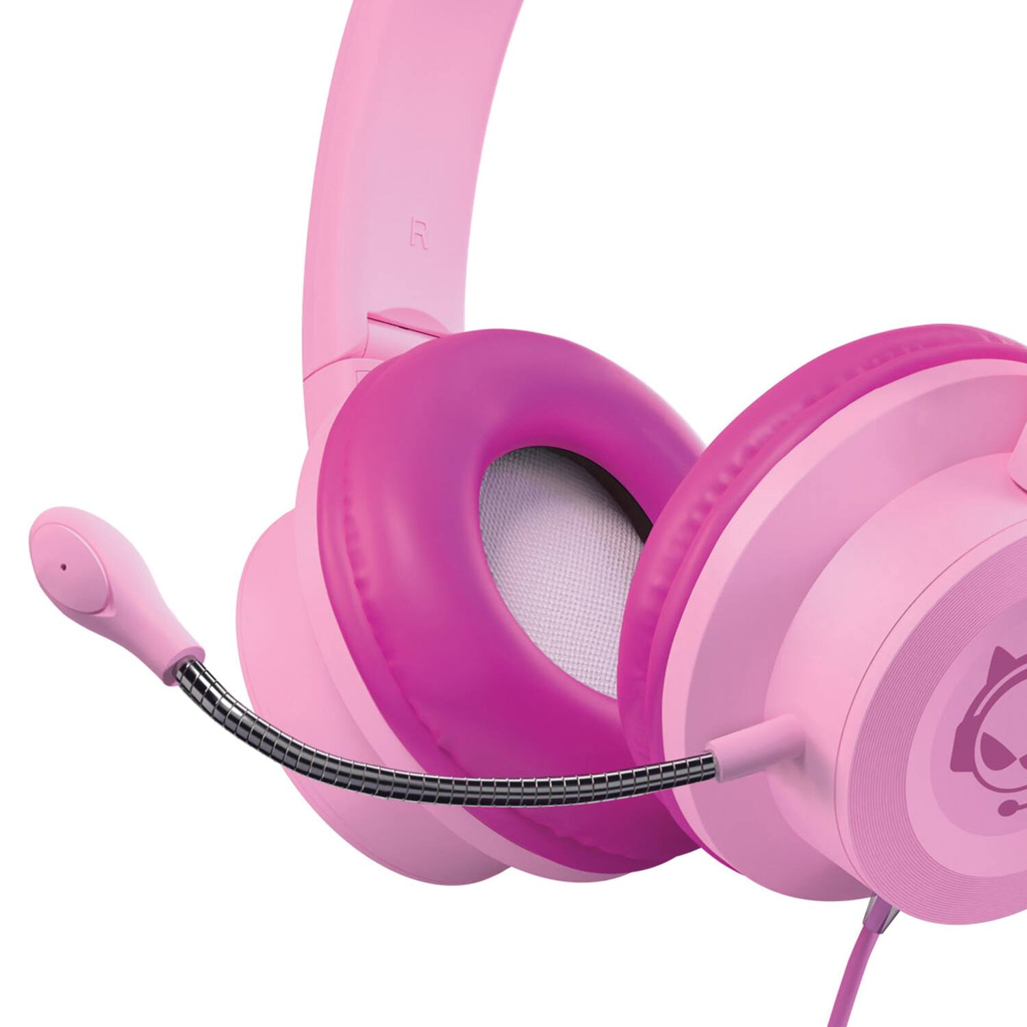 Alt View 8. HyperGear - Kombat Kitty Gaming Headset for Kids - Pink.