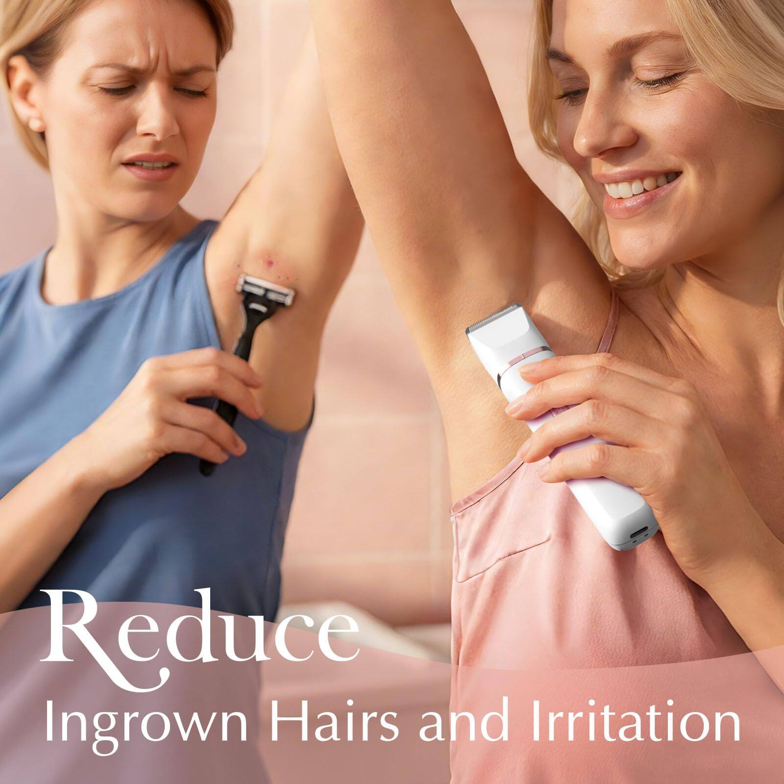 Reduce Ingrown Hairs and Irritation