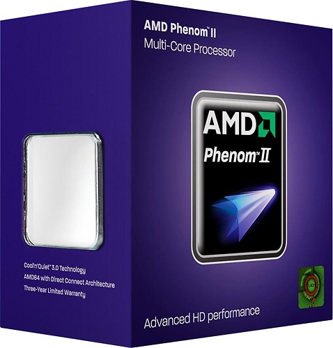  AMD - Phenom™ II X4 Quad-Core Processor 840