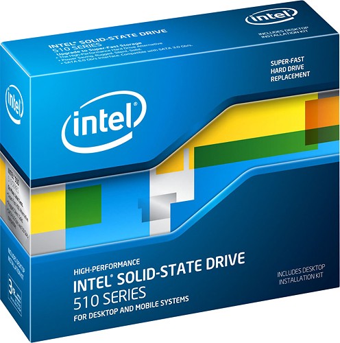  Intel® - 510 Series 250GB Internal Serial ATA III Solid State Drive - Silver