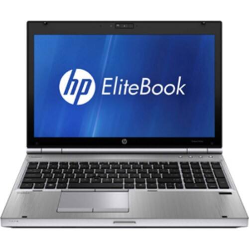 Front Standard. HP - 15.6" EliteBook Notebook - 4 GB Memory - 500 GB Hard Drive.