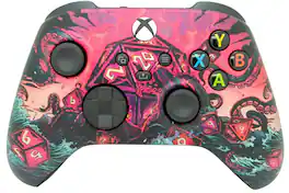 ProControllers - Custom Wireless Controller for Xbox Series X|S, Xbox One, & PC - Colorful Squid