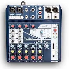 Soundcraft - Notepad-8FX - Blue