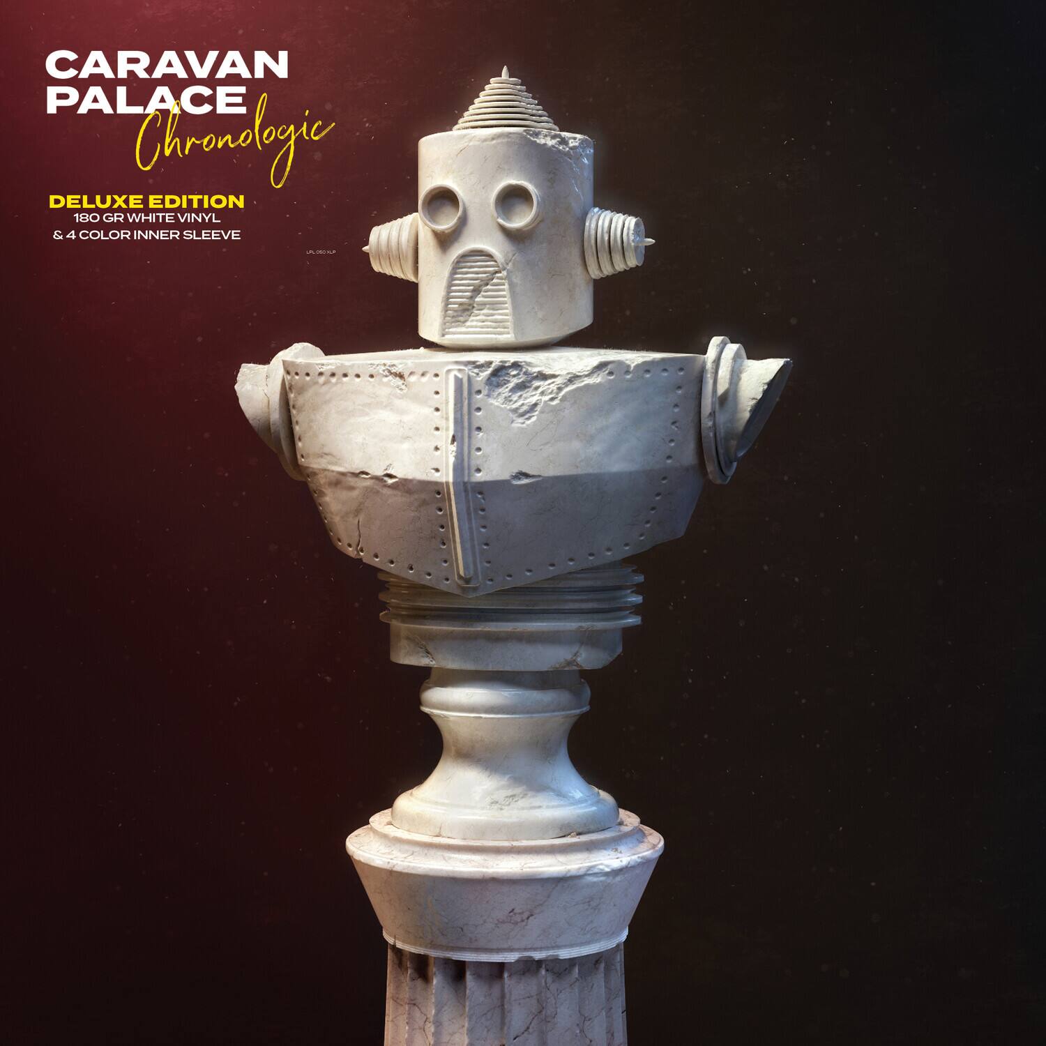 CARAVAN PALACE  
Chronologic  

DELUXE EDITION  
180 GR WHITE VINYL & 4 COLOR INNER SLEEVE