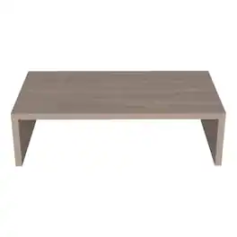 TOV Furniture - Monitor Stand Engineered Wood - White Oak