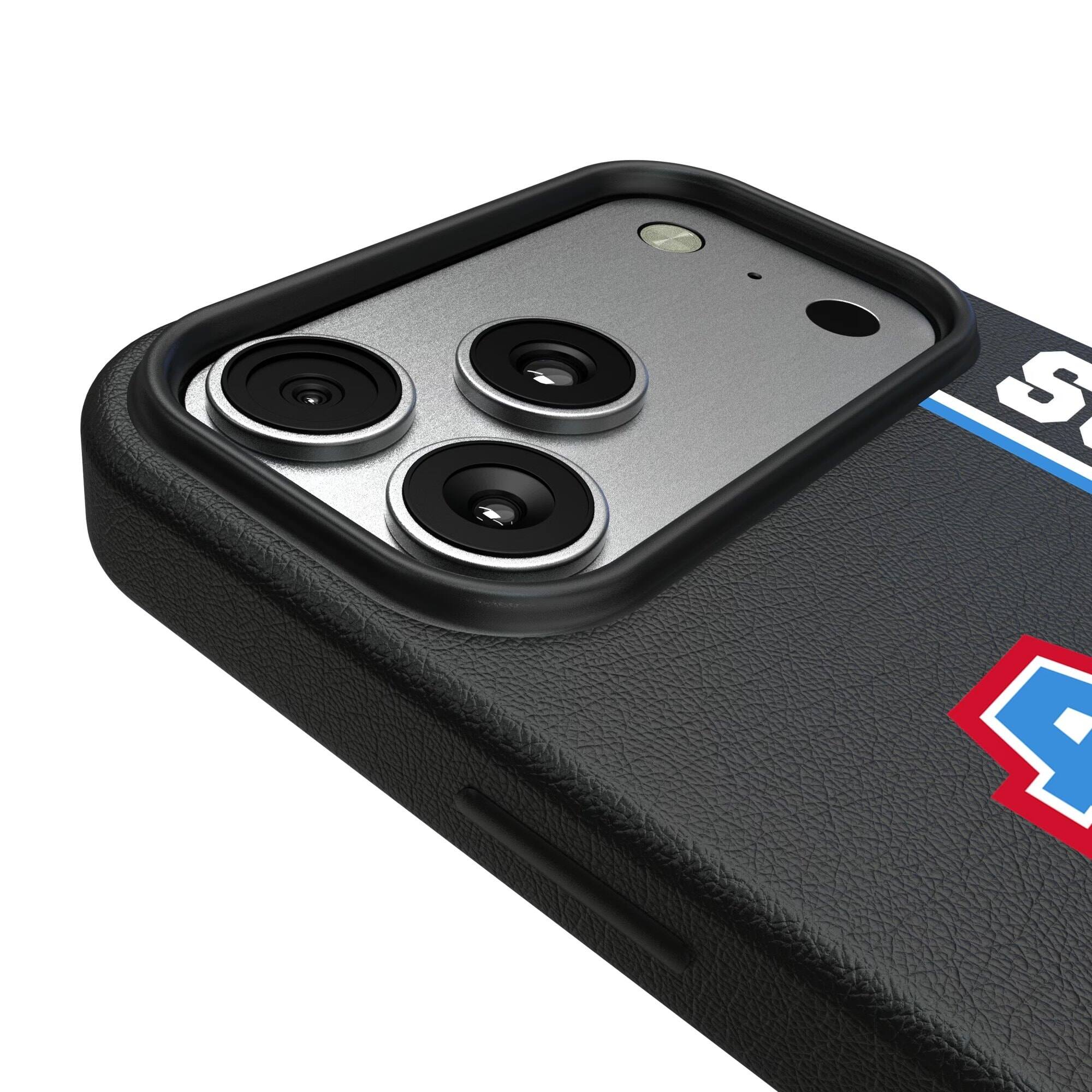 Alt View 2. Keyscaper - Houston Oilers Gridiron Classics iPhone Magnetic Bump Case - 15 - Black.