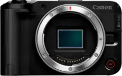 Canon - EOS R50 V 4K Video Mirrorless Camera (Body Only) - Black - Front_Zoom