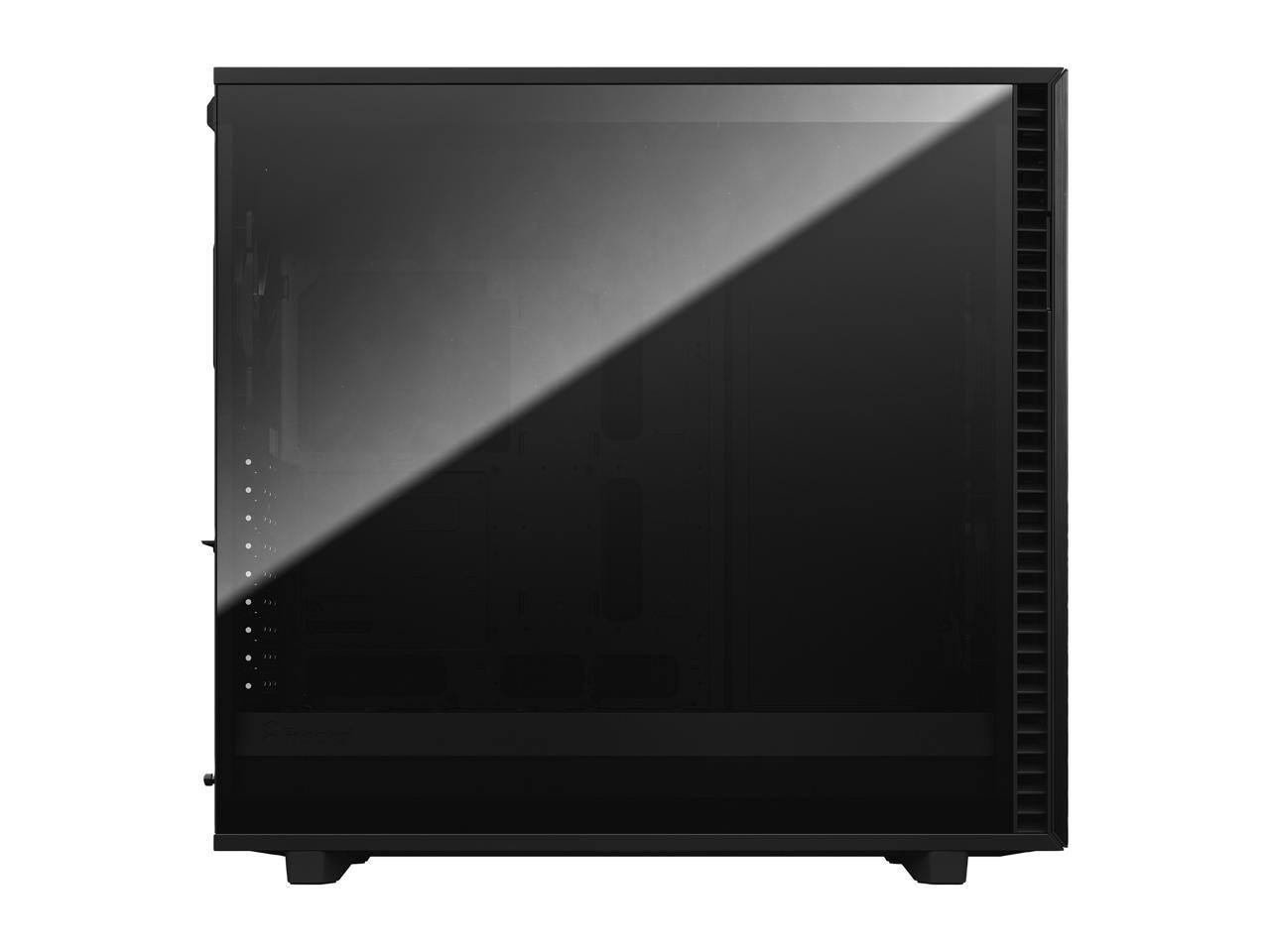 Alt View 9. Fractal Design - Fractal Design Define 7 XL E-ATX Silent Full Tower Case - Black.