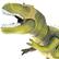 Left. JuzToys - Remote Control Dinosaur Toy, Walking T-Rex with Light & Sound Effects, RC Dino Toy for Kids – Green - Green.