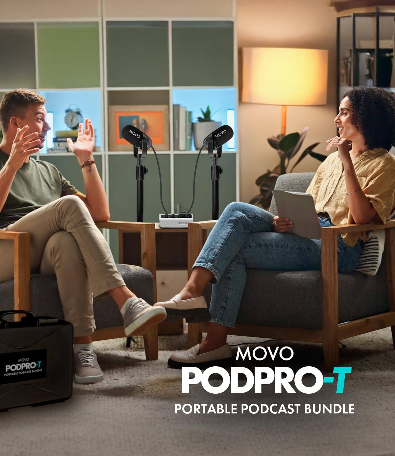 MOVO  
MOVO PODPRO-T PORTABLE PODCAST BUNDLE
