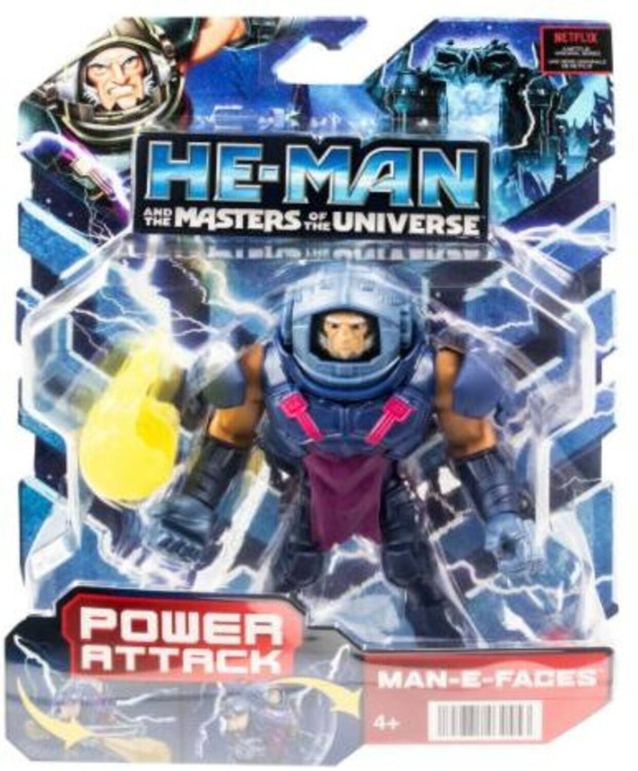 NETFLIX HE-MAN AND THE MASTERS OF THE UNIVERSE: POWER ATTACK MAN-E-FACES 4+