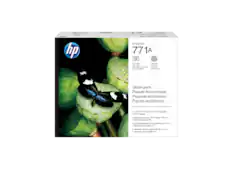 HP DesignJet 771A Photo Black Light Gray Now mot Gna Clar Tinta Nogra Potogratico Gria Clars Fhots Fotografico Cinzento-clare Value-pack Paquet conomique Paquete econmico Pacote econmico 2 775 ml HPP Original Ink Cartridges and 1 HP Printhead 1 cartouches d'encre HP Original, 775 ml at 1 ete d'impression HP no cartuchos de tinta HP originales de 775 ml F 1 cabezal de impresin HP 2 cartuchos de tinta original HP de 775 ml e 1 cabeote de impresso HP