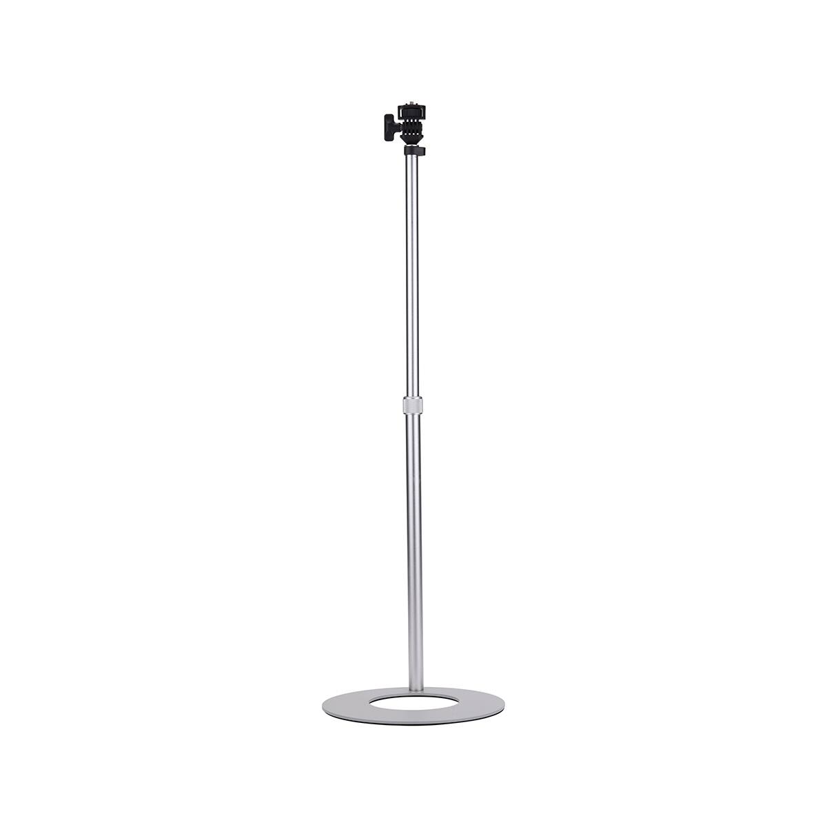 Alt View 5. Amaran - amaran Verge Max 22" 60W Bi-Color Circular LED Light, White, w/Base Stand.
