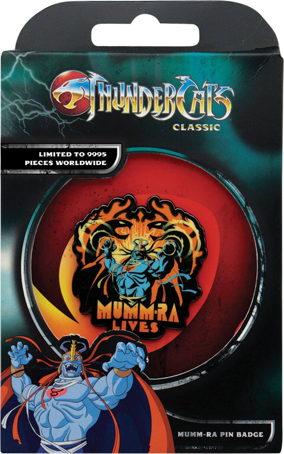 **ThunderCats Classic**

**Limited to 9995 pieces worldwide**

**Mumm-Ra Lives**

**Mumm-Ra Pin Badge**