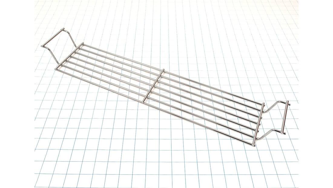 Front. Weber - Weber - WEB91288 RACK WARMING PLATED SPIRIT 2B 09 10 BB warming racks.