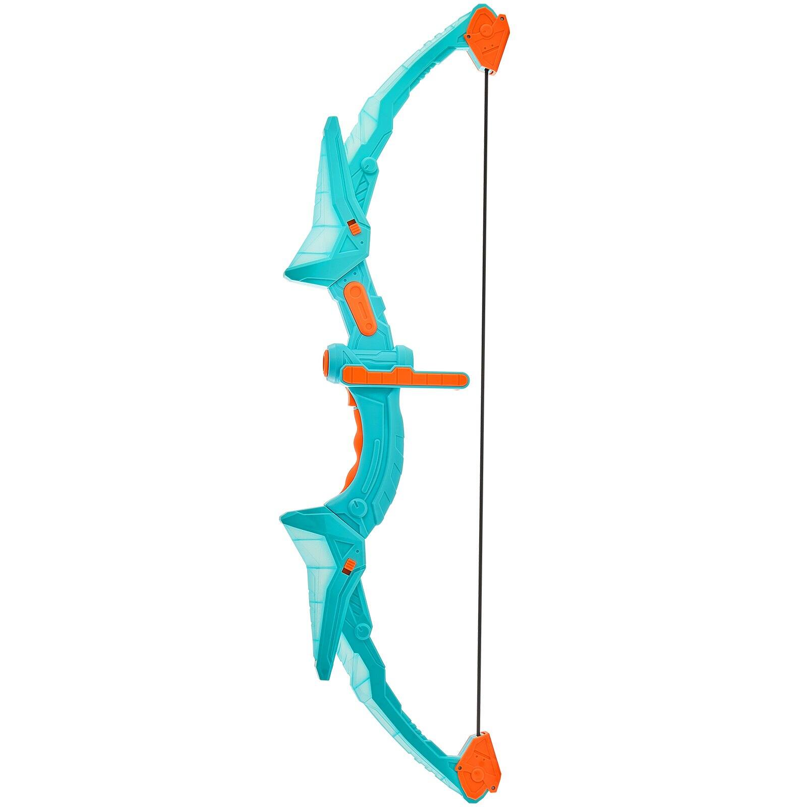 Alt View 8. Glintex - Bow & Arrow Set for Kids, 2-Pack LED Archery Set w/ Suction Cup Arrows, 2 Guns, 3 Target Cans, Outdoor Toy.