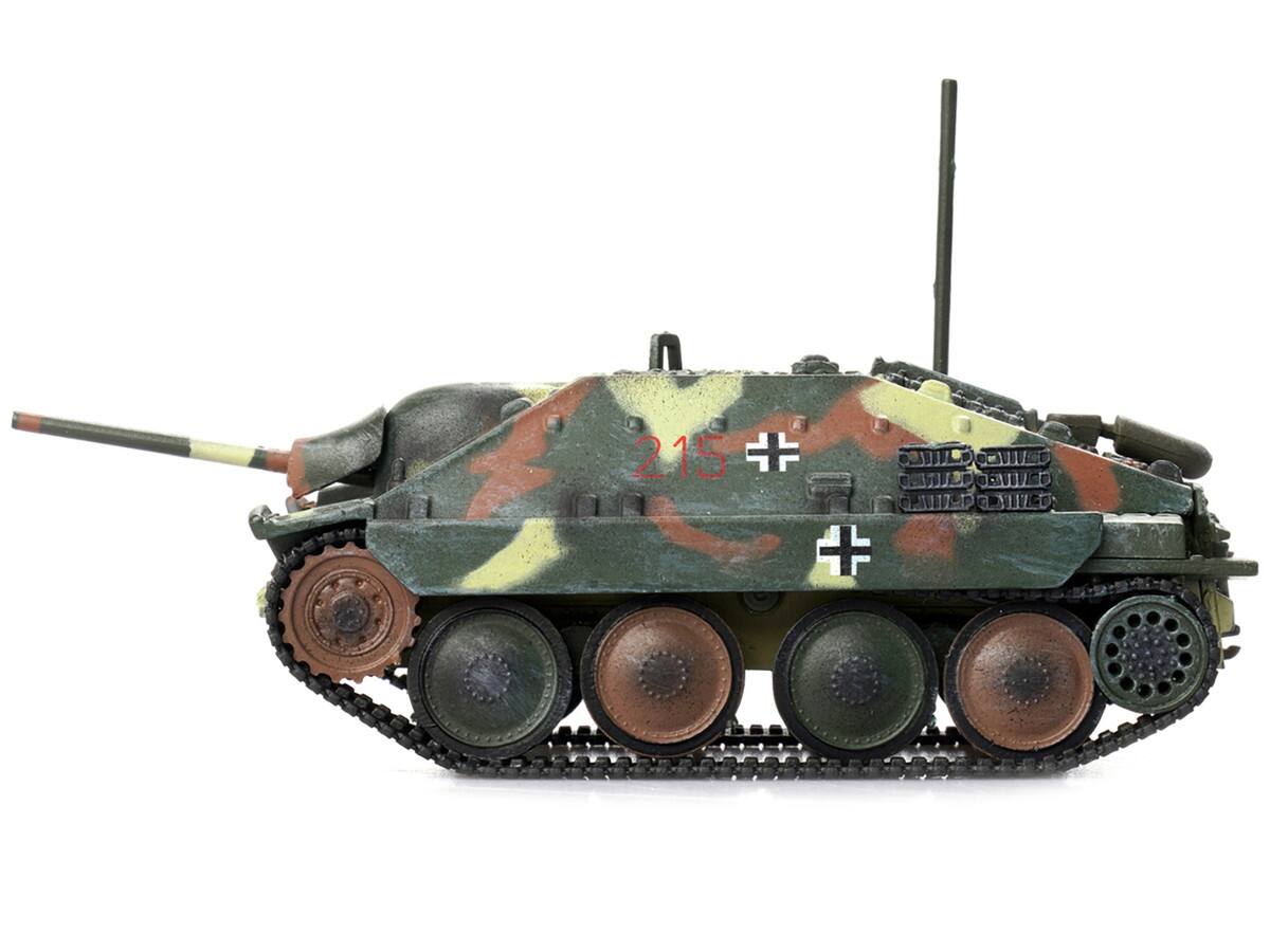 Alt View 1. Legion - Jagdpanzer 38(T) SD.Kfz. 138/2 Hetzer Tank Destroyer Camouflage "German Army World War II" 1/72 Diecast Model by Legion.