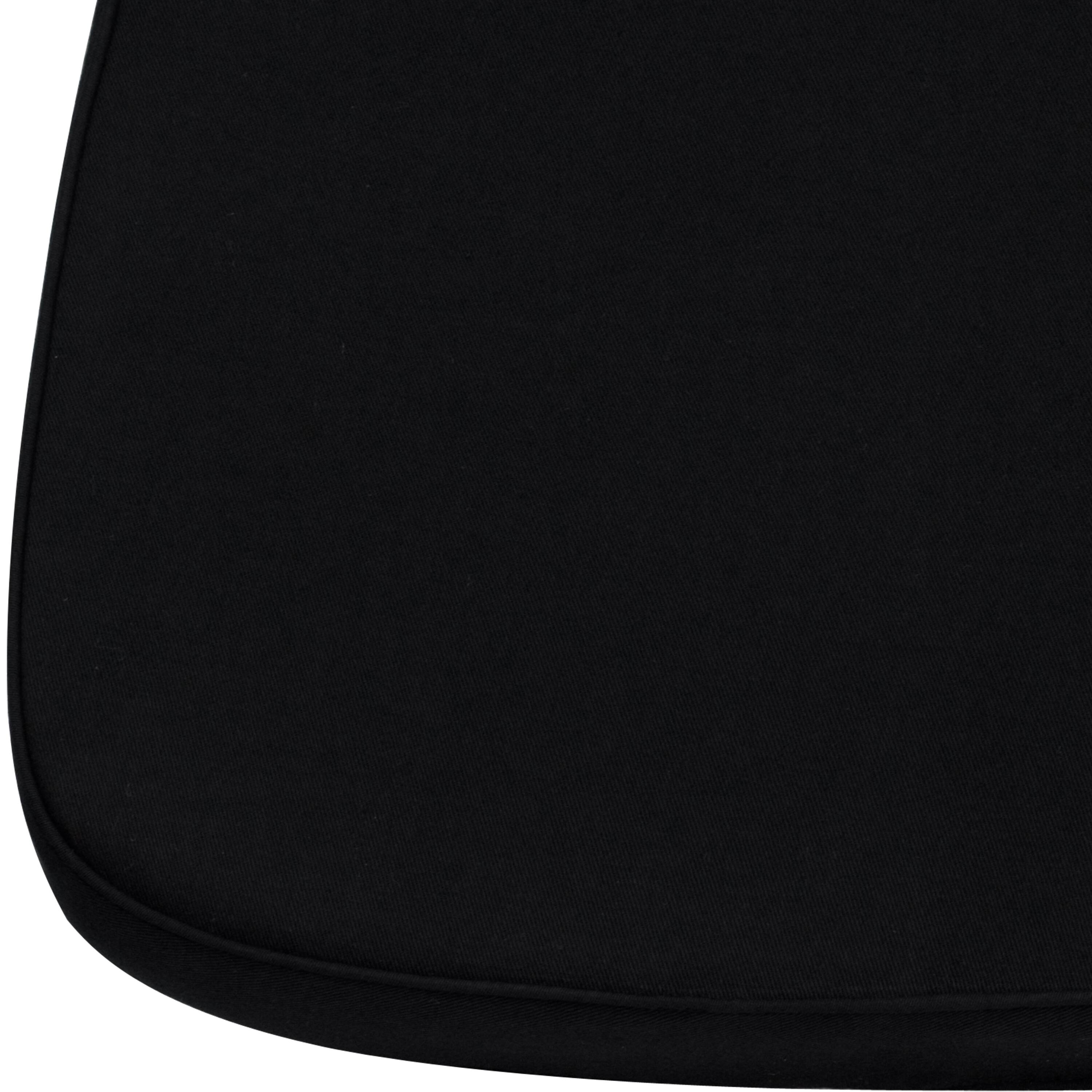 Alt View 2. Emma + Oliver - Soft Fabric Chiavari Dining Chair Cushion - Black.