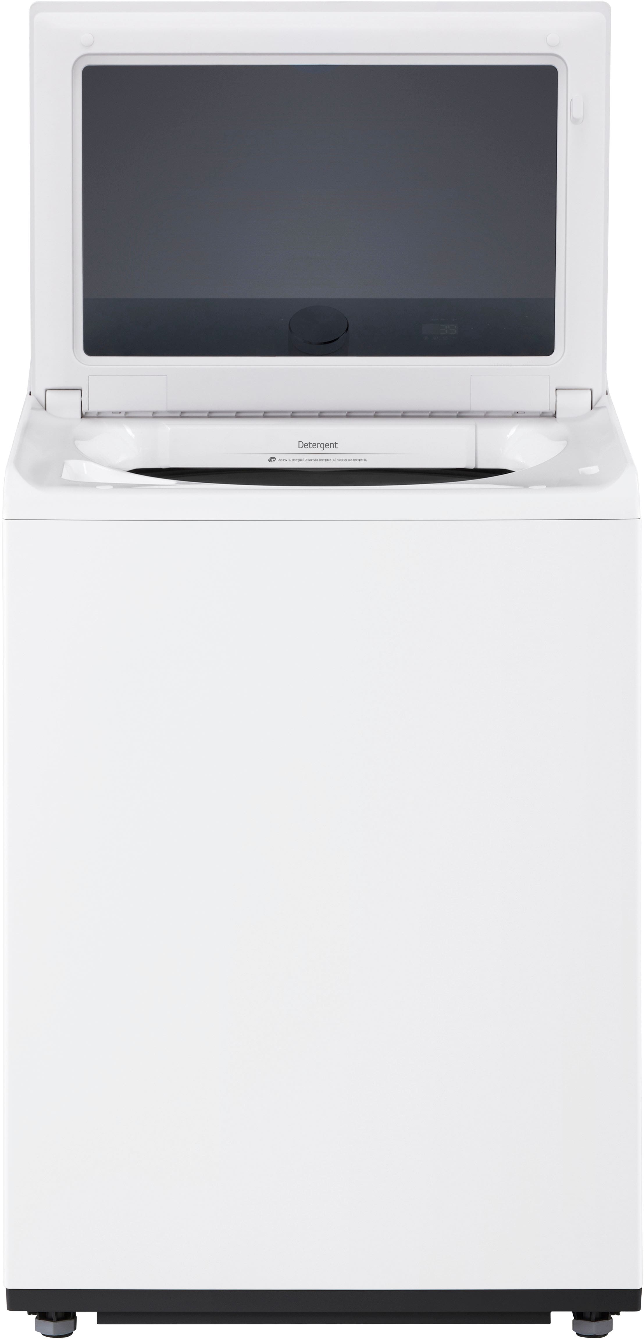 Alt View 13. LG - 5.0 Cu. Ft. High-Efficiency Smart Top Load Washer with Easy Unload - Alpine White.