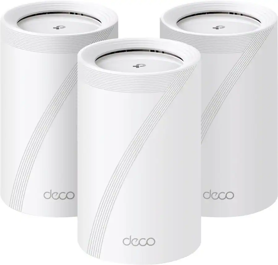 TP Link Deco BE68 Wi Fi 7 BE14000 Whole Home Tri Band Router Mesh with ...