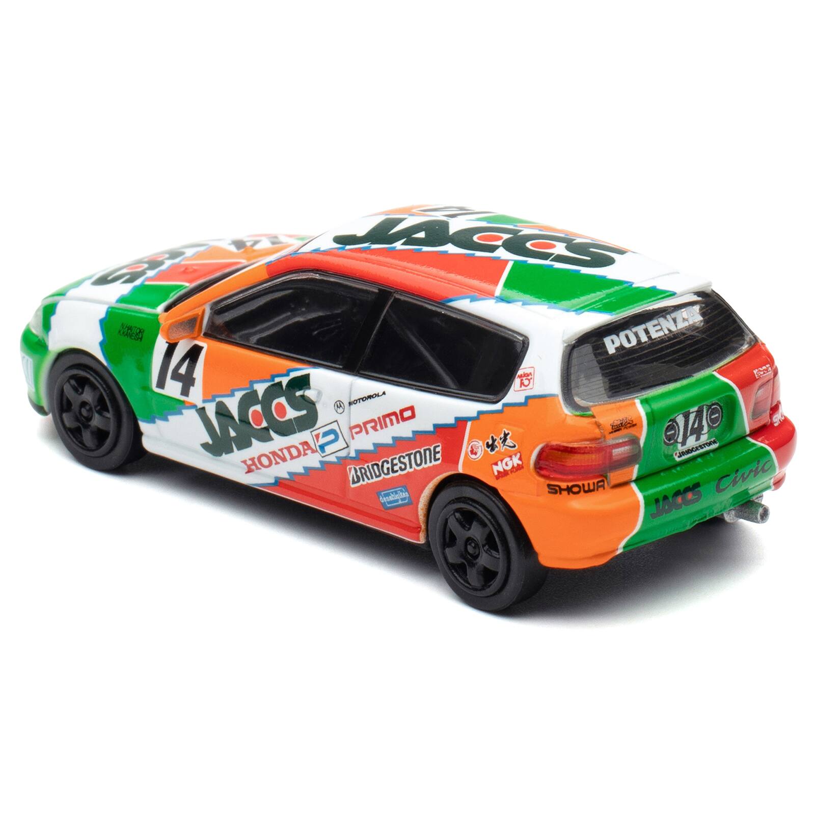 SR ACES tel UH. POTENZA 14 n - N EM N JACCS HONDA P PRIMO C 014 CRobGeSrooe SC BRIDGESTONE NGK Civic Sevaliatg SHOWA - JACCS