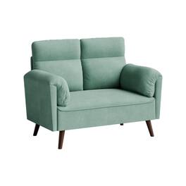 Electra Tech Xpress - MODERN LOVESEAT SOFA WITH HIGH BACKREST - Green - Green