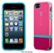 Front Zoom. Speck - CandyShell Flip Case for Apple® iPhone® SE, 5s and 5 - Raspberry Pink/Port Red/Peacock Blue.