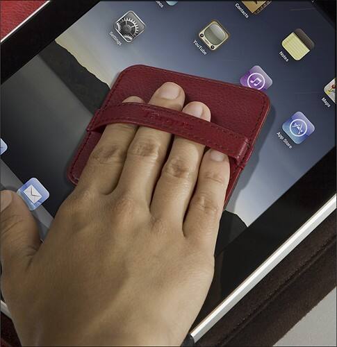 Front Standard. Targus - CleanVu Cleaning Pad - Black/Red.