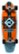 Front Zoom. Bravo Sports - Kryptonics Cruiser Skateboard - Orange.