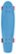 Front Zoom. Bravo Sports - Kryptonics Torpedo Skateboard - Light Blue.