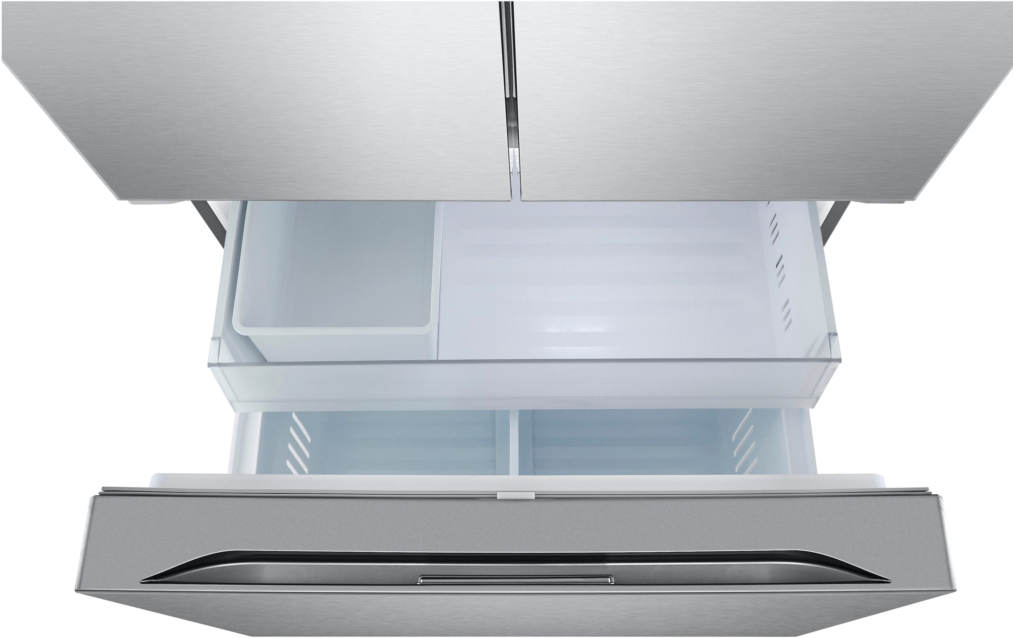 Alt View 17. LG - Counter-Depth MAX 26.5 Cu. Ft. French Door Smart Refrigerator with Internal Water Dispenser - Stainless Steel.