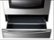 Alt View Zoom 13. Samsung - 30" Self-Cleaning Freestanding Double Oven Electric Convection Range - Stainless steel.
