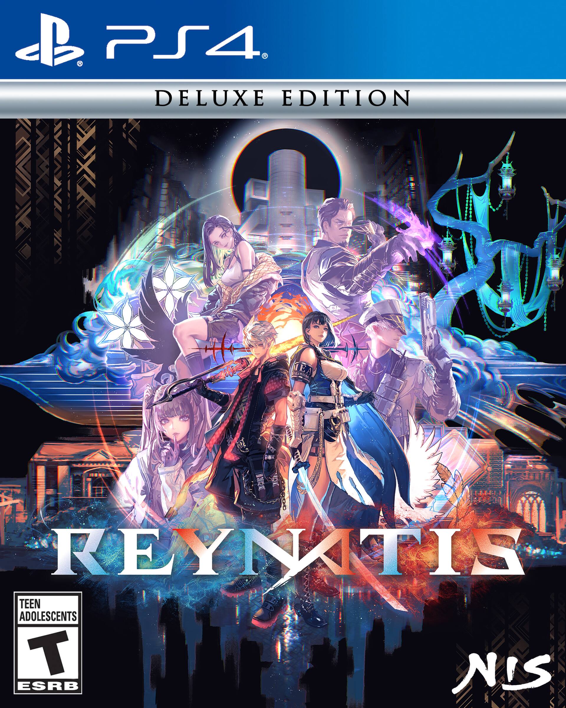PS4. DELUXE EDITION. REYVNITIS. TEEN ADOLESCENTS. NIS. ESRB.