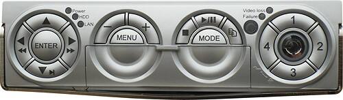 Front Standard. Iris Innovations - 4-Channel Network-Ready Surveillance DVR with 160GB Hard Drive.