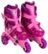 Front Zoom. Bravo Sports - Disney Princess Kids' Convertible 2-in-1 Skates - Purple.