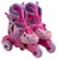 Front Zoom. Bravo Sports - Disney Minnie Mouse Kids' Convertible 2-in-1 Skates - Pink.