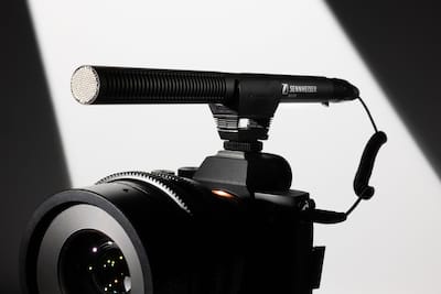 Sennheiser MKE 600 Camcorder Shotgun Microphone with Carrying Case Sennheiser MKE 600 Camcorder Shotgun Microphone with Carrying Case