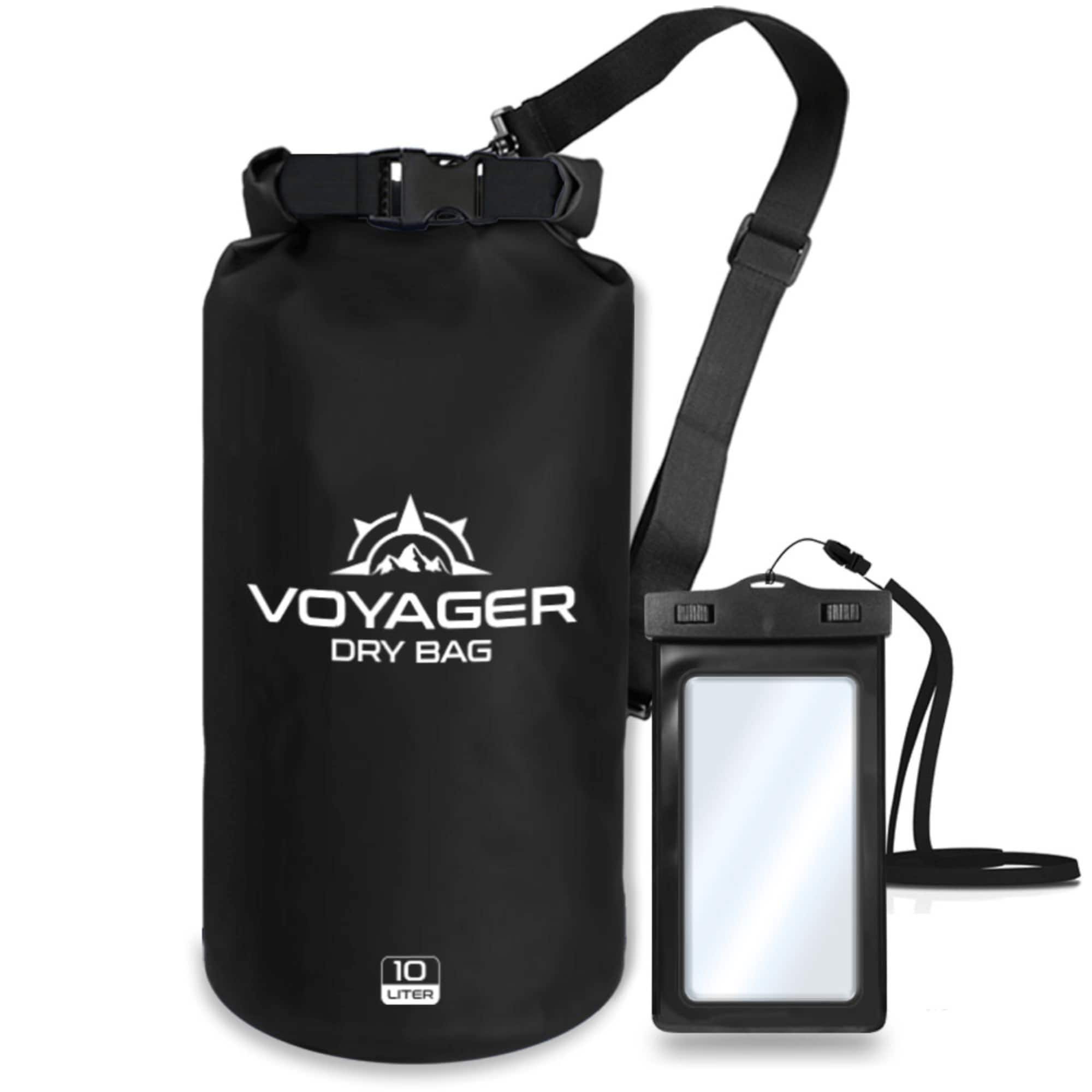 EcoGear FX - Voyager Waterproof 10L Dry Bag - Black