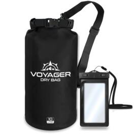EcoGear FX - Voyager Waterproof 10L Dry Bag - Black