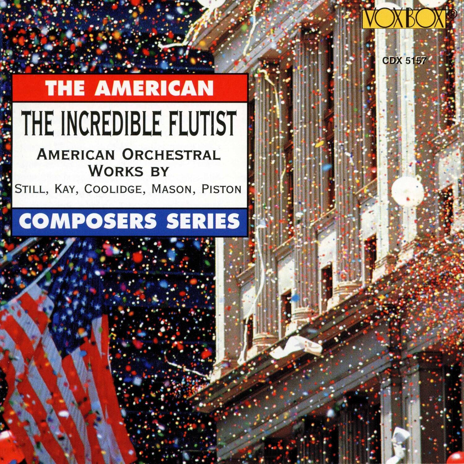 Landau,S. / Epstein,David - Incredible Flutist American Orchestra Works  - COMPACT DISCS